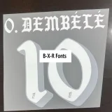 24-25 PSG Home O.Dembélé #10 Fans Soccer Jersey (Snipes) (B-X-R Fonts)