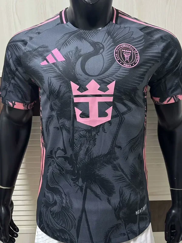 2025-26 Inter Miami Grey Black Special Edition Player Version Soccer Jersey