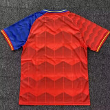 2025 Spain Red Blue Special Edition Fans Soccer Jersey