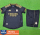 25-26 RMA Black Special Edition Kids Player Version Soccer Jersey (球员童装)