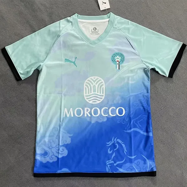 25-26 Morocco Special Edition Blue Soccer Jersey