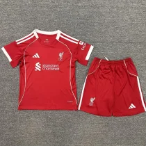 25-26 LIV Red Kids Soccer Jersey