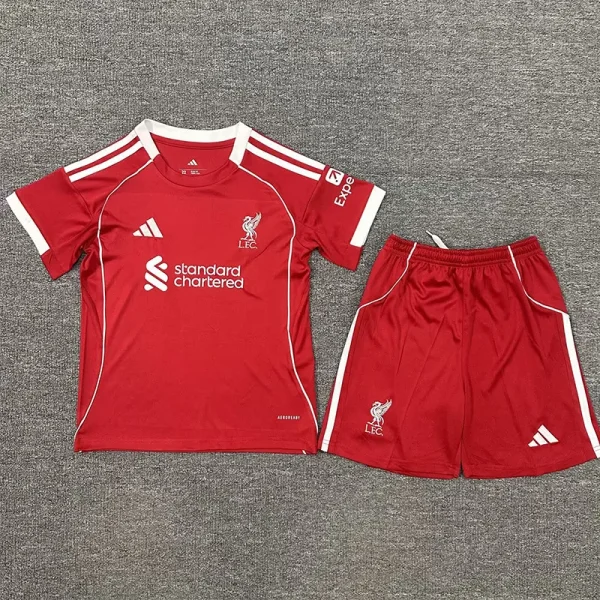 25-26 LIV Red Kids Soccer Jersey
