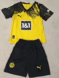 25-26 Dortmund Home Kids Soccer Jersey