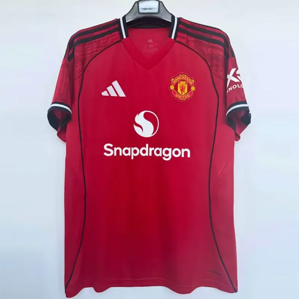25-26 Man Utd Home 1:1 Fans Soccer Jersey