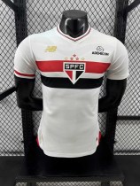 25-26 Sao Paulo Home Player Version Soccer Jersey（不带赞助商）