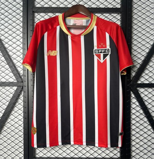 25-26 Sao Paulo Away Fans Soccer Jersey