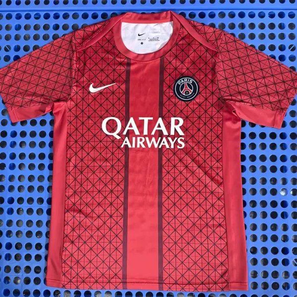 25-26 PSG Red Training shirts