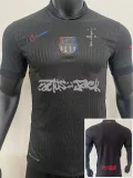24-25 BAR Away Limited Edition Player Version Soccer Jersey (Print Cactus Jack)灰