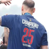24-25 PSG Home（Have One Stars) Player Version Soccer Jersey (前带星)