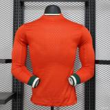 25-26 Portugal Home Long Sleeve Player Version Soccer Jersey (长袖球员)(PM)