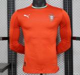 25-26 Portugal Home Long Sleeve Player Version Soccer Jersey (长袖球员)(PM)