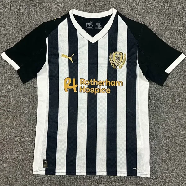 25-26 Rotherham United Third Fans Soccer Jersey