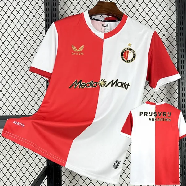25-26 Feyenoord Home Fans Soccer Jersey