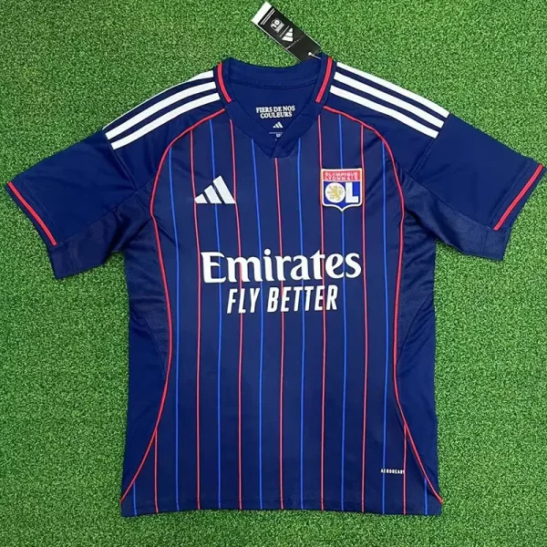 25-26 Lyon Away Fans Soccer Jersey