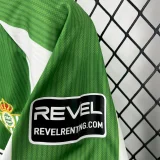 25-26 Real Betis Home Fans Soccer Jersey