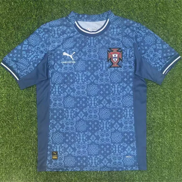 25-26 Portugal Cyan Special Edition Fans Soccer Jersey