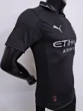 25-26 Man City Away Black Player Version Soccer Jersey