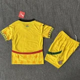 24-25 Ghana Away Kids Soccer Jersey