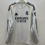 25-26 RMA Home Long Sleeve Soccer Jersey (长袖)