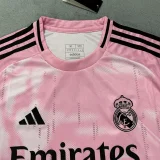 24-25 RMA Pink White Special Edition Fans Training Shirts