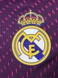 25-26 RMA Purple GoalKeeper Player Version Soccer Jersey