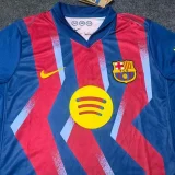 25-26 BAR Red Blue Special Edition Fans Soccer Jersey