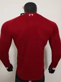 25-26 LIV Home Long Sleeve Player Version Soccer Jersey (长袖球员)