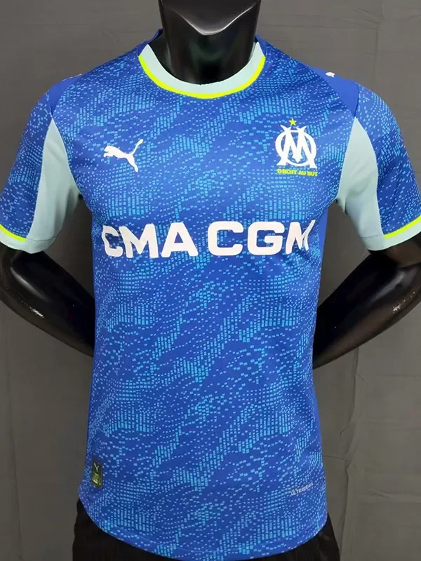25-26 Marseille Third Player Version Soccer Jersey