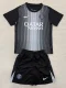 25-26 PSG Black GoalKeeper Kids Soccer Jersey