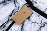 C2507 Jordan White Casual Short Pants #闪电白