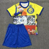 25-26 AL-Nassr RONALDO Special Edition Kids Soccer Jersey