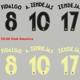 25-26 Club America Third Player Version Soccer Jersey