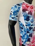 25-26 Bathing APE Blue Pink Special Edition Player Version Training shirts