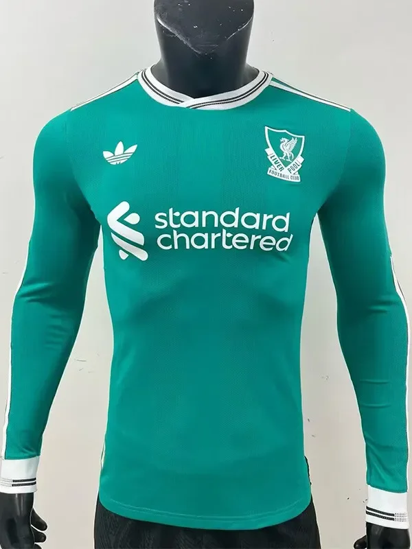 25-26 LIV Third Long Sleeve Player Version Soccer Jersey (长袖球员)