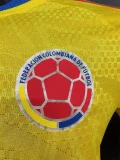 2026 Colombia Home Player Version Soccer Jersey