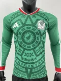 2026 Mexico Home Long Sleeve Player Version Soccer Jersey (长袖球员)
