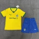 25-26 Palmeiras Third Yellow Kids Soccer Jersey
