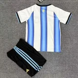 2026 Argentina Blue White Kids Soccer Jersey