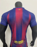 25-26 BAR Home Player Version Soccer Jersey