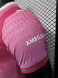 25-26 BAR Pink Special Edition Player Version Training Shirts (蓝标)