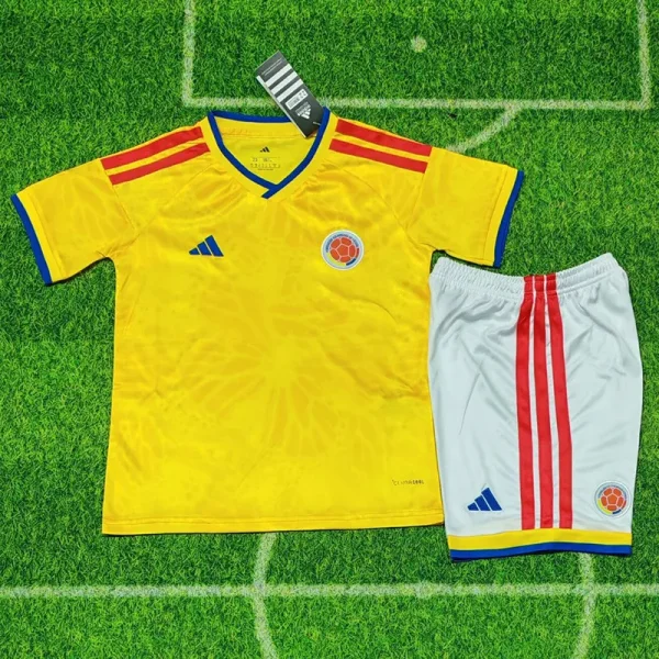 2026 Colombia Home Kids Soccer Jersey