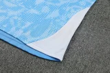 25-26 Man City Light blue Half Pull Tracksuit (半拉链)(印花)
