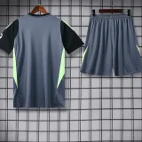 25-26 RMA Grey Black GoalKeeper (Suit) Soccer Jersey