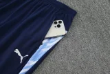 25-26 Man City White Half Pull Tracksuit (半拉链)(印花)