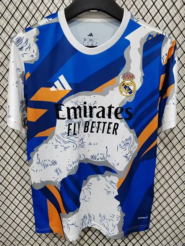 25-26 RMA Blue Orange Special Edition Fans Training Shirts