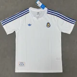 25-26 RMA White Casual Edition Fans Training Shirts (蓝边)
