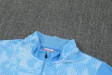 25-26 Man City Light blue Half Pull Tracksuit (半拉链)(印花)