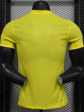 2025 France Yellow Goalkeeper Player Version Soccer Jersey