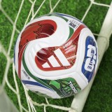 The new match ball for the 2026 FIFA World Cup in the USA, Canada, and Mexico.